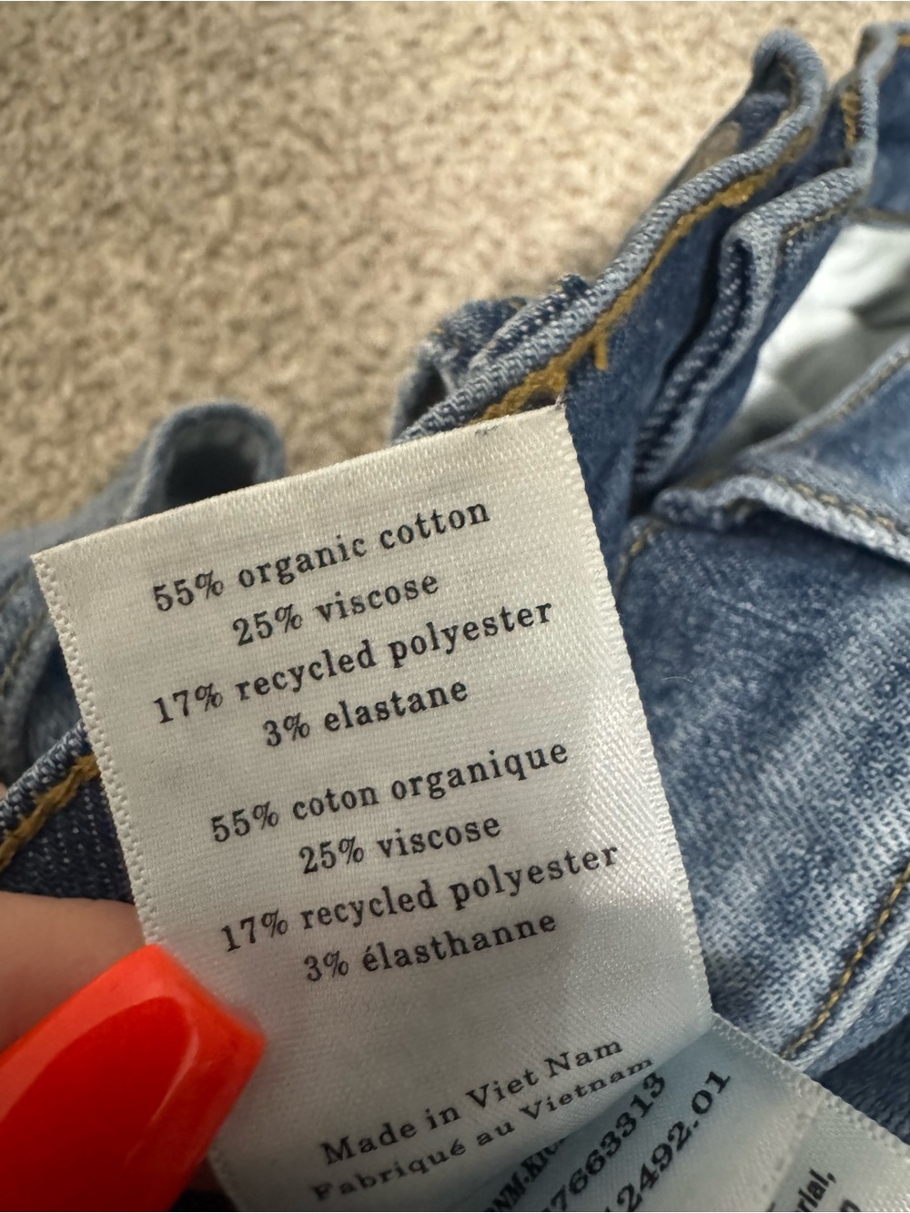 Everlane The Kick Cropped Jean Distressed - Picture 8 of 10